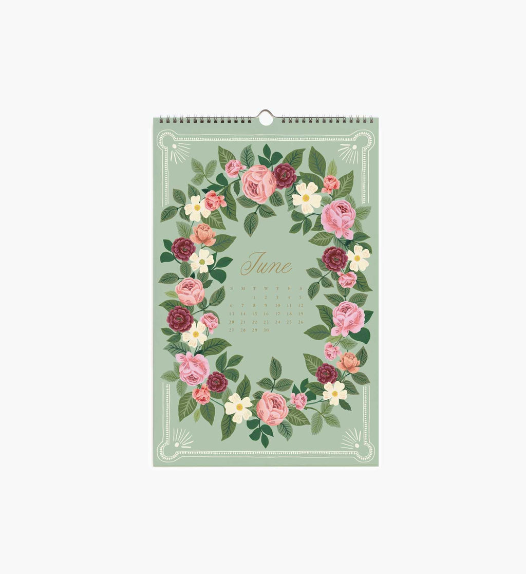 Cloverpaperco™ - 2027 Wall Calendar - Botanical Garden