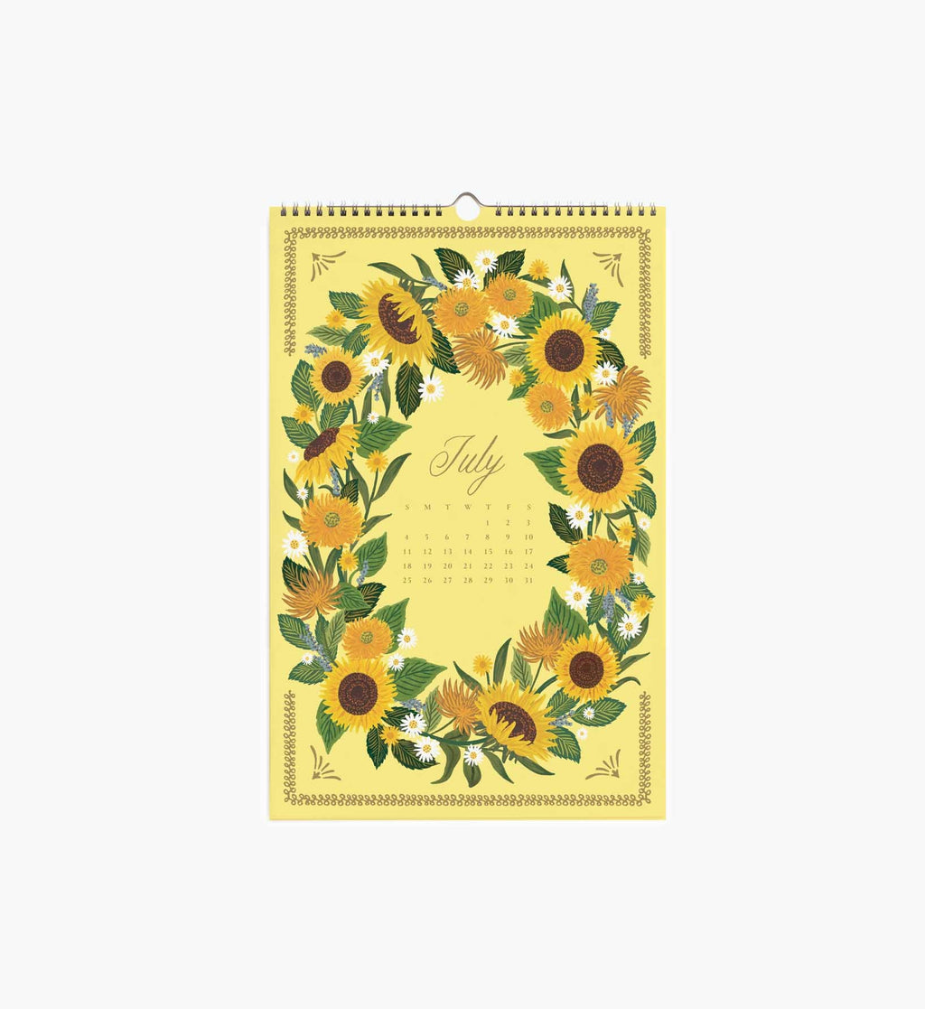 Cloverpaperco™ - 2027 Wall Calendar - Botanical Garden