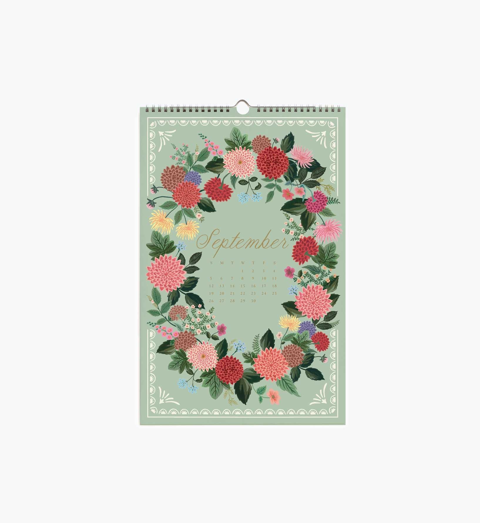 Cloverpaperco™ - 2027 Wall Calendar - Botanical Garden