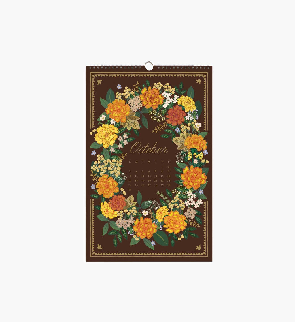 Cloverpaperco™ - 2027 Wall Calendar - Botanical Garden