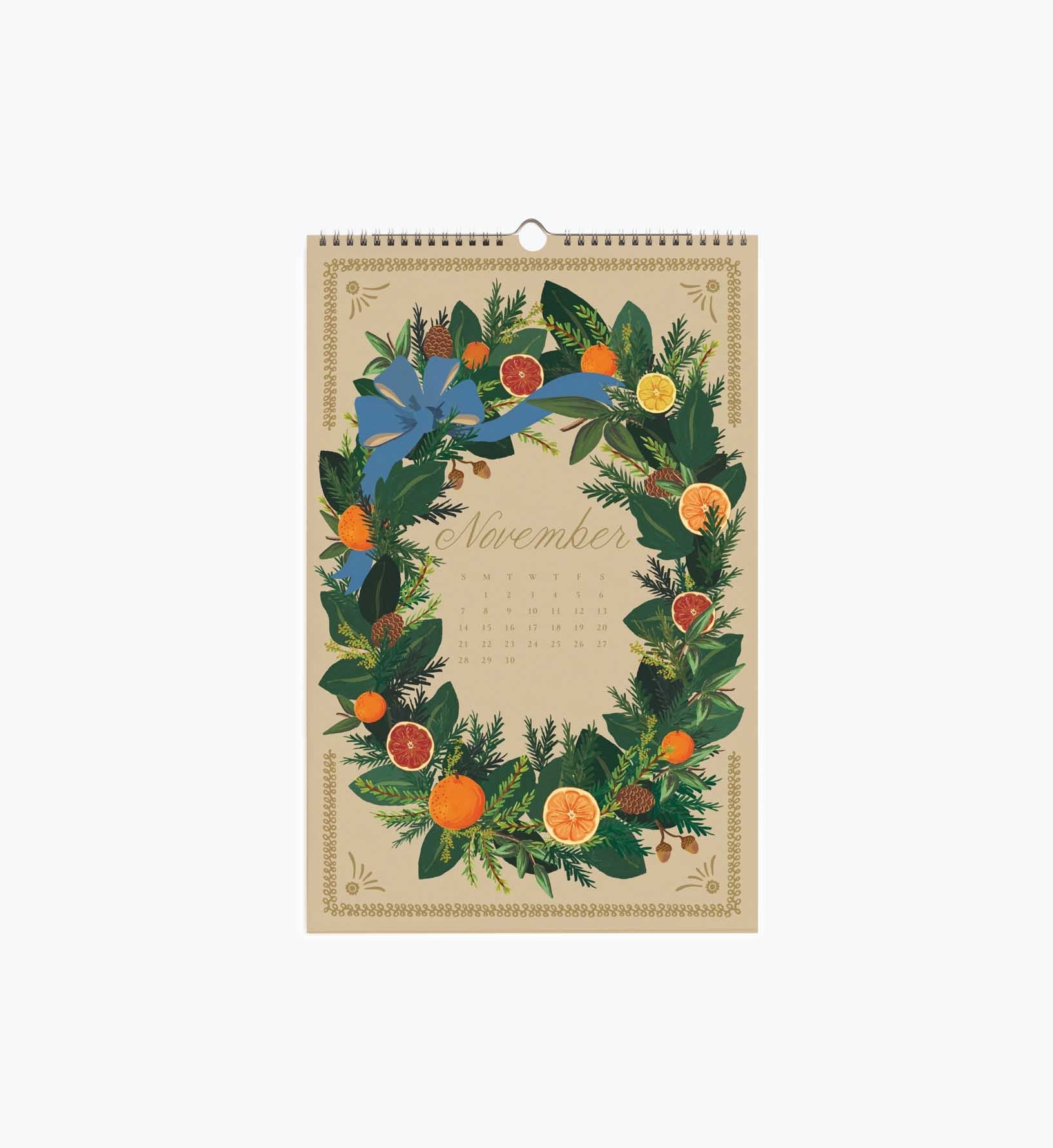 Cloverpaperco™ - 2027 Wall Calendar - Botanical Garden