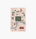 Cloverpaperco™ - 2027 Wall Calendar - Travel Sketches