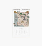 Cloverpaperco™ - 2027 Wall Calendar - Travel Sketches