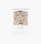 Cloverpaperco™ - 2027 Wall Calendar - Travel Sketches