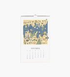 Cloverpaperco™ - 2027 Wall Calendar - Travel Sketches
