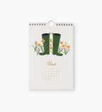 Cloverpaperco™ - 2027 Kitchen Calendar - Garden Study