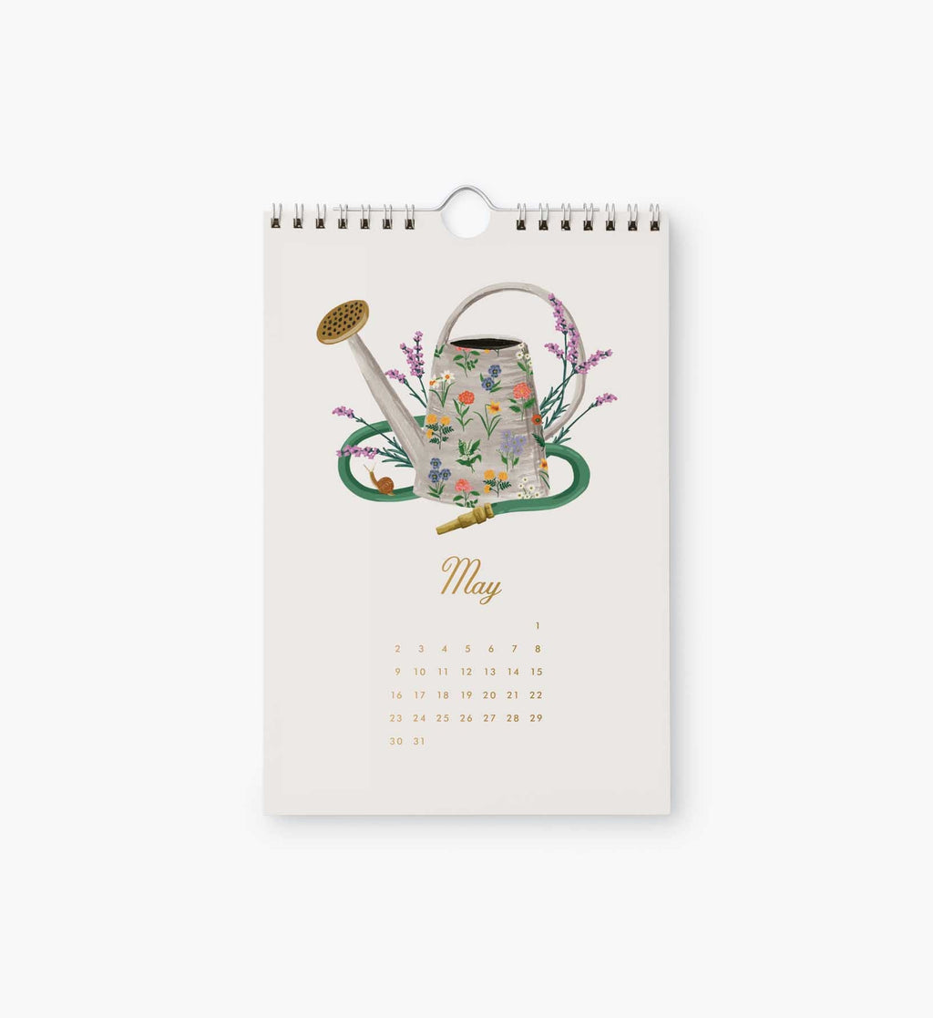 Cloverpaperco™ - 2027 Kitchen Calendar - Garden Study