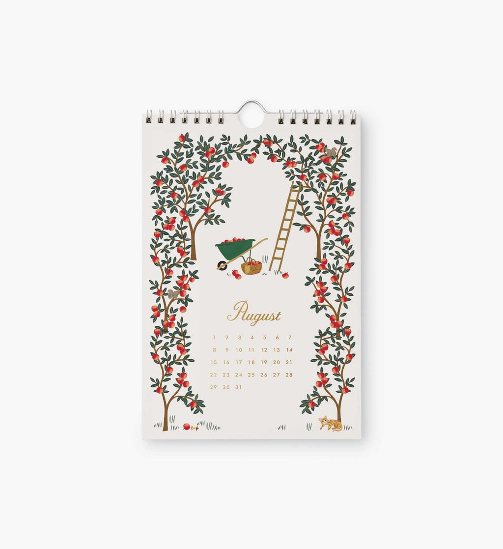 Cloverpaperco™ - 2027 Kitchen Calendar - Garden Study