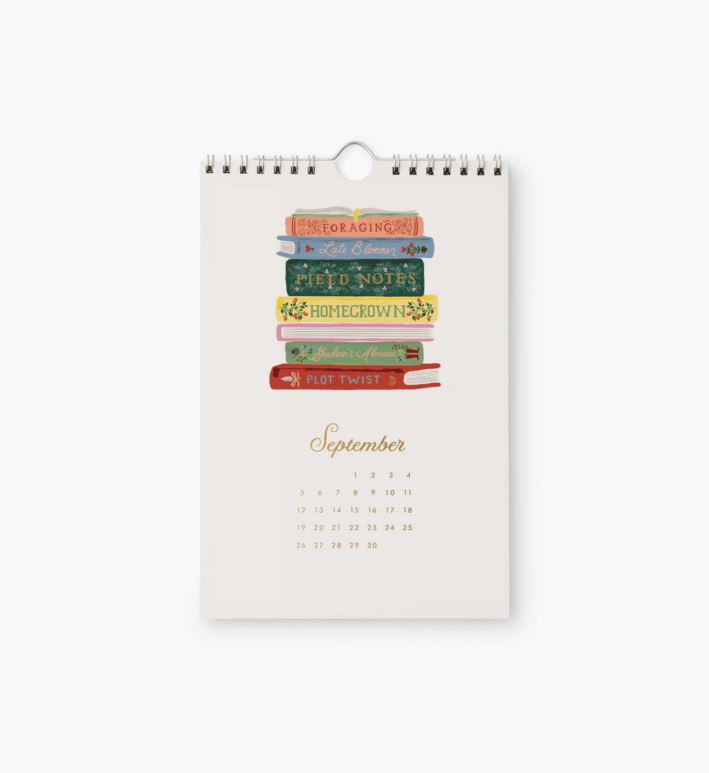 Cloverpaperco™ - 2027 Kitchen Calendar - Garden Study