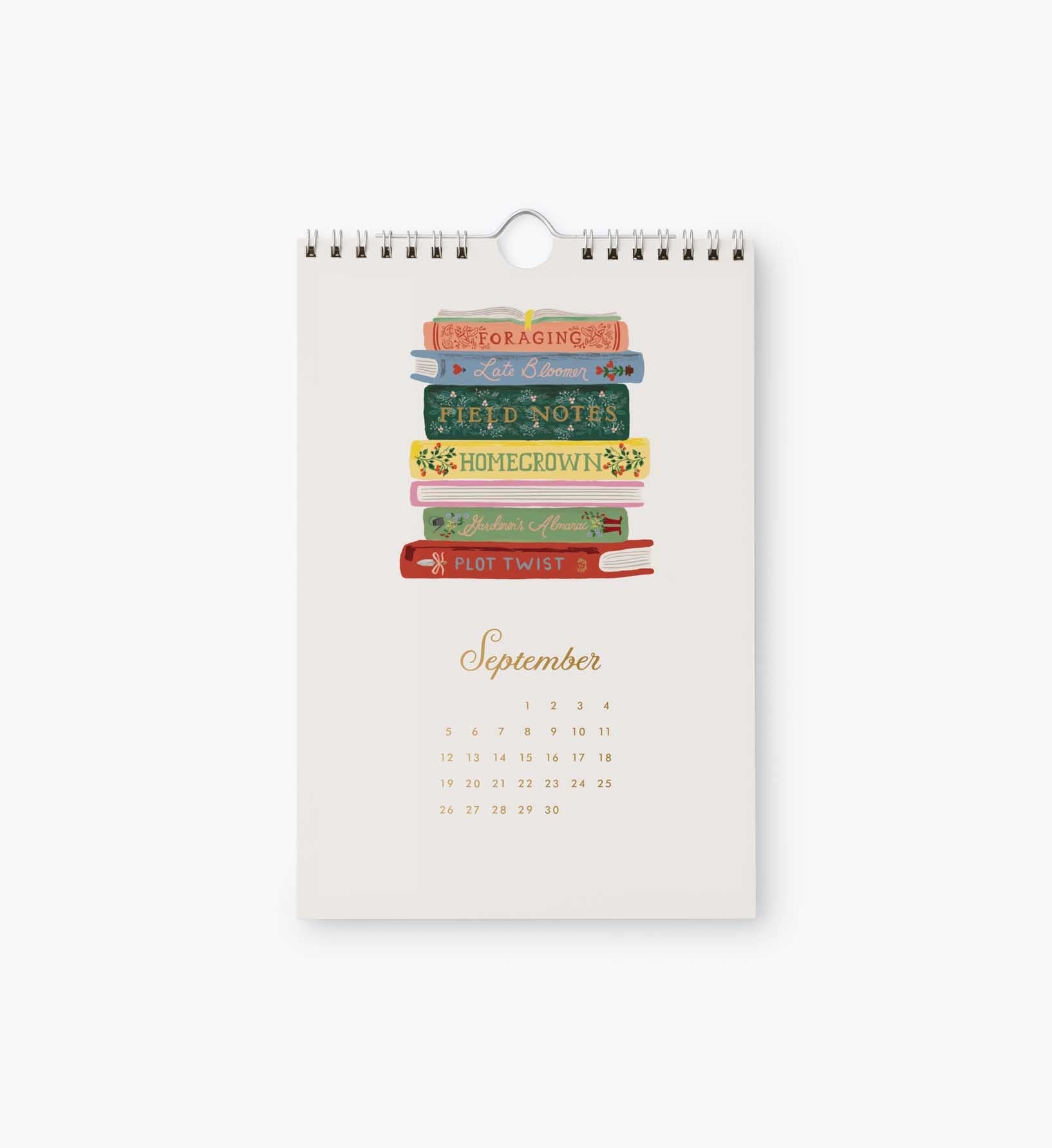 Cloverpaperco™ - 2027 Kitchen Calendar - Garden Study