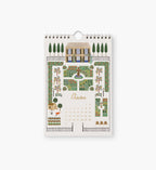 Cloverpaperco™ - 2027 Kitchen Calendar - Garden Study