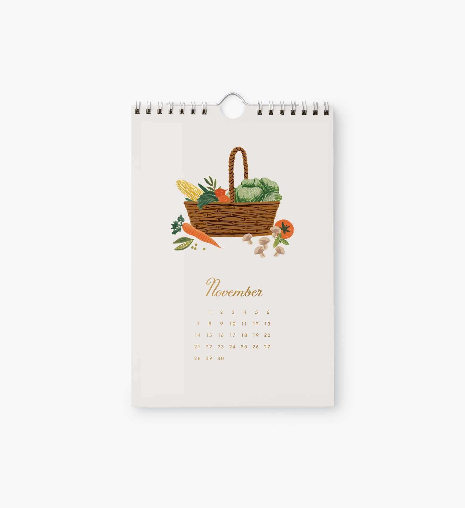 Cloverpaperco™ - 2027 Kitchen Calendar - Garden Study