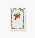 Cloverpaperco™ - 2027 Kitchen Calendar - Garden Study