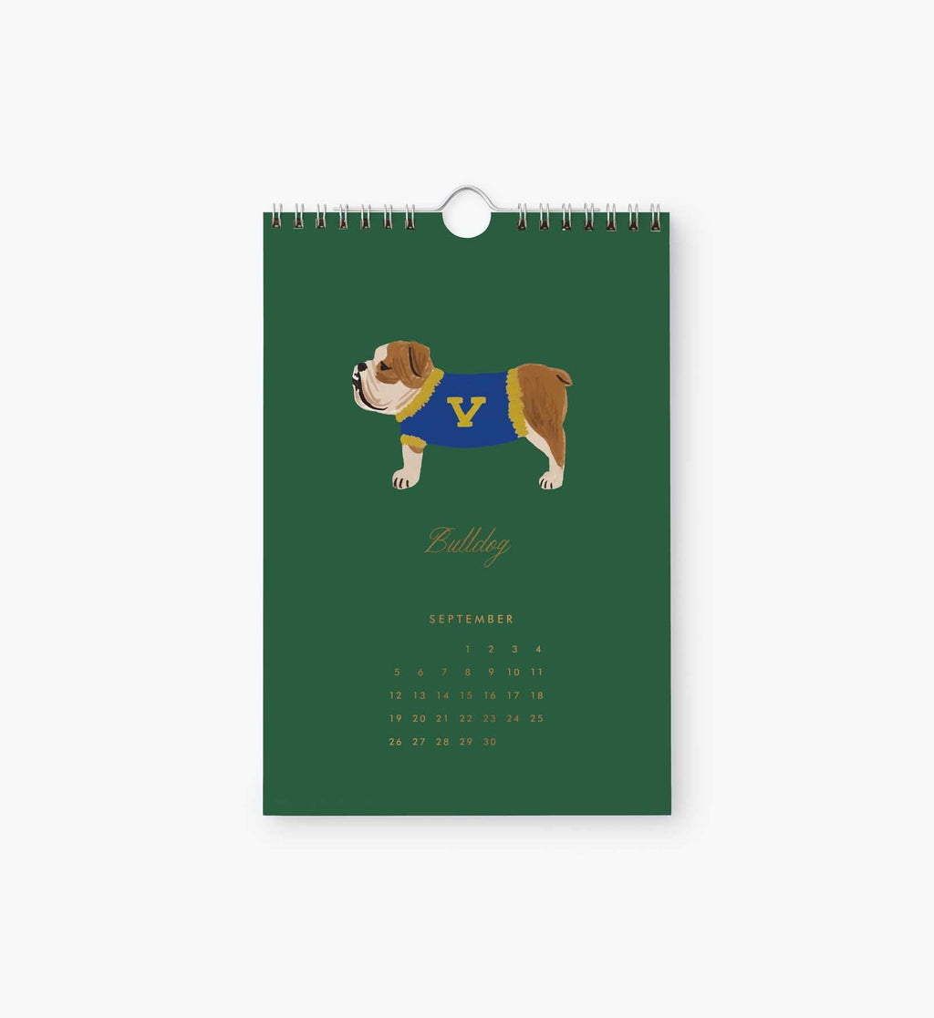 Cloverpaperco™ - 2027 Kitchen Calendar - Dog of the Month