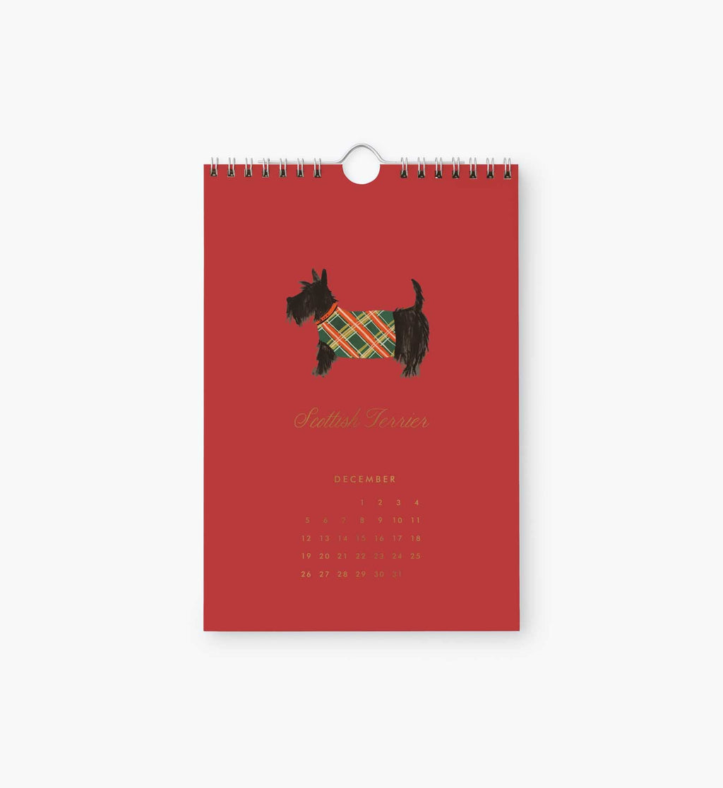 Cloverpaperco™ - 2027 Kitchen Calendar - Dog of the Month