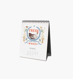 Cloverpaperco™ - 2027 Desk Calendar - Country Farm