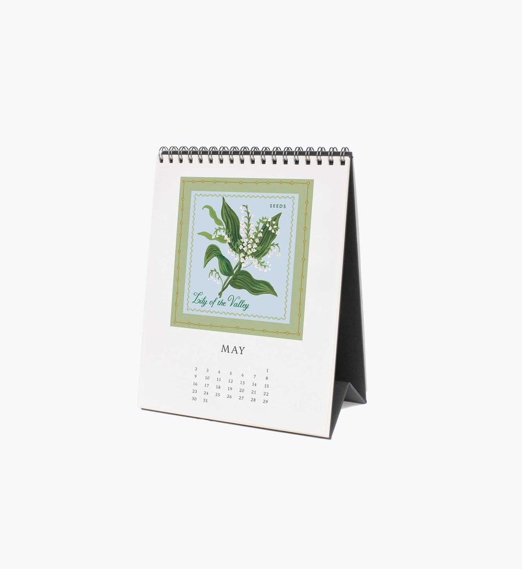 Cloverpaperco™ - 2027 Desk Calendar - Country Farm