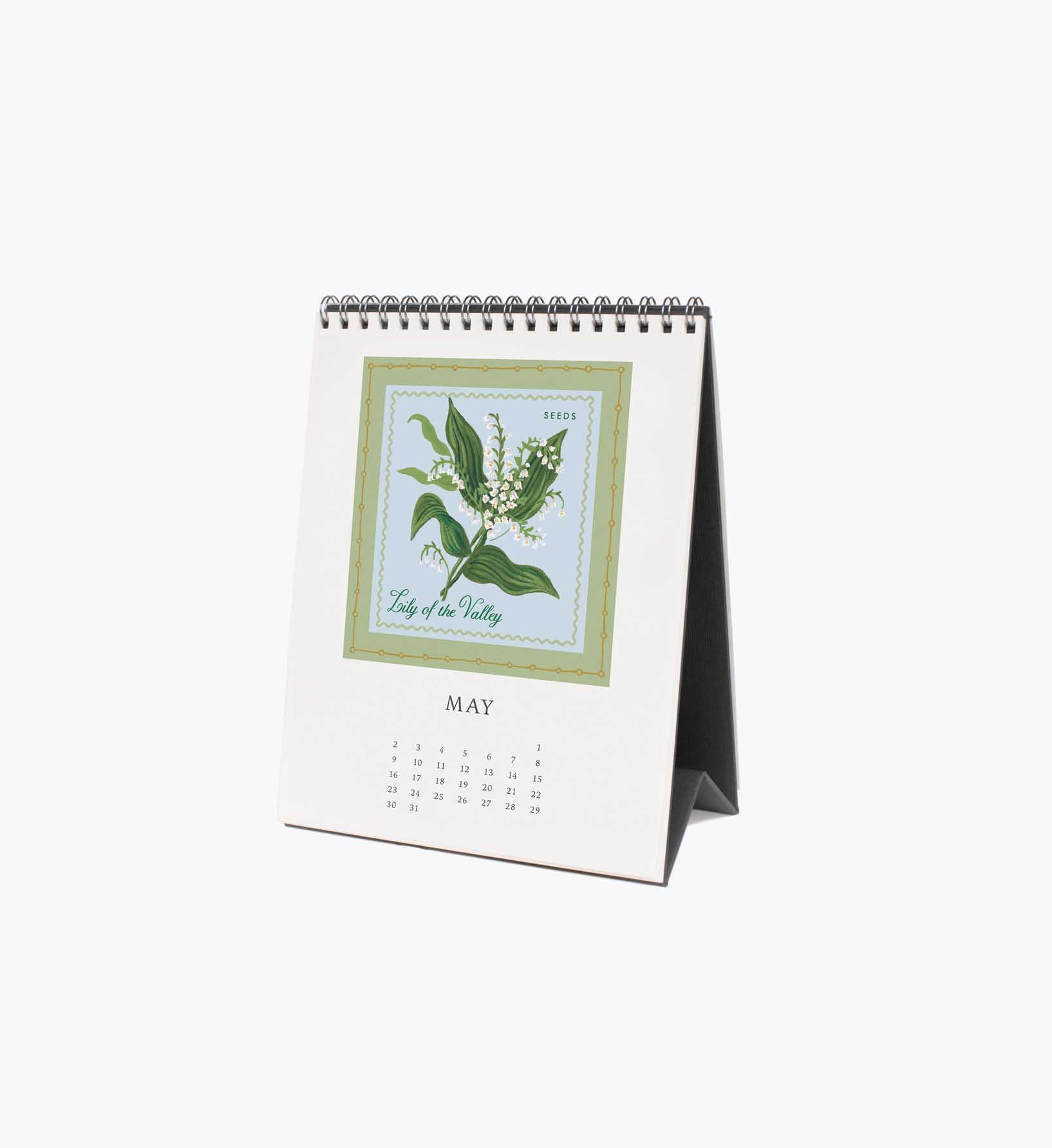Cloverpaperco™ - 2027 Desk Calendar - Country Farm