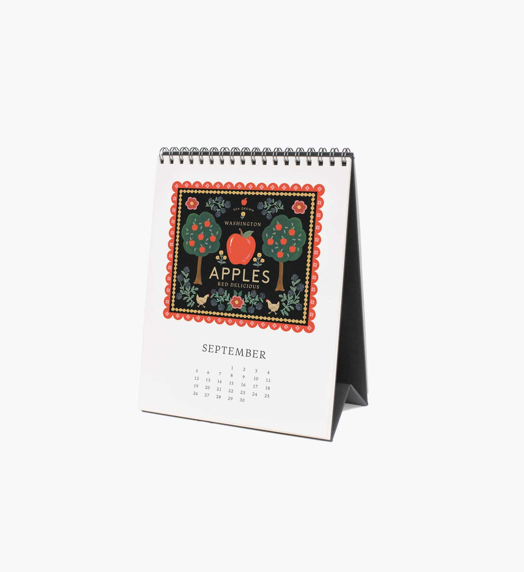 Cloverpaperco™ - 2027 Desk Calendar - Country Farm