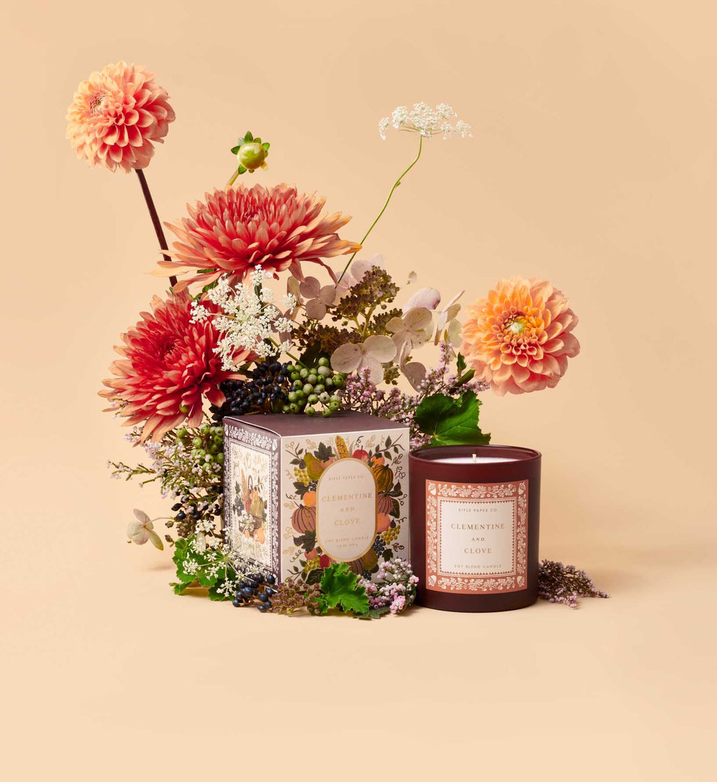 Cloverpaperco™ - 9.5 oz Candle - Clementine & Clove