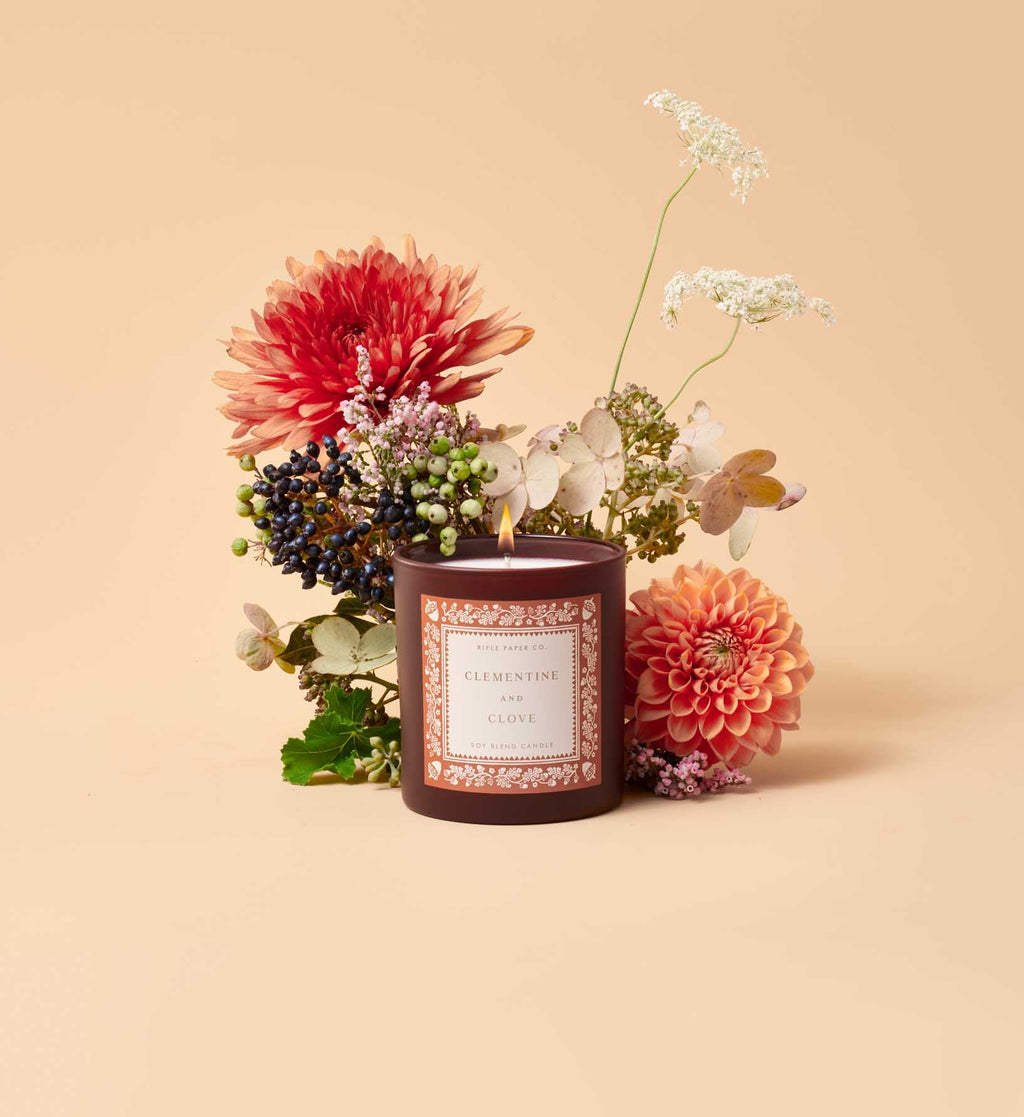 Cloverpaperco™ - 9.5 oz Candle - Clementine & Clove