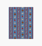 Cloverpaperco™ - Farmhouse Stripe Canvas Fabric - Blue
