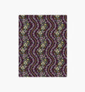 Cloverpaperco™ - Wildwood Vines Cotton Metallic Fabric - Aubergine