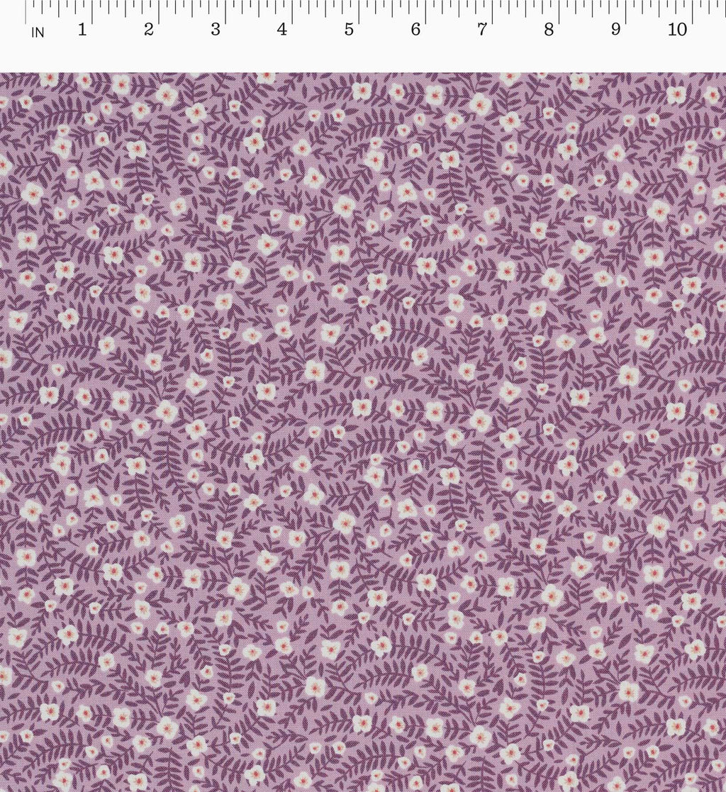 Cloverpaperco™ - Elodie Cotton Fabric - Lilac