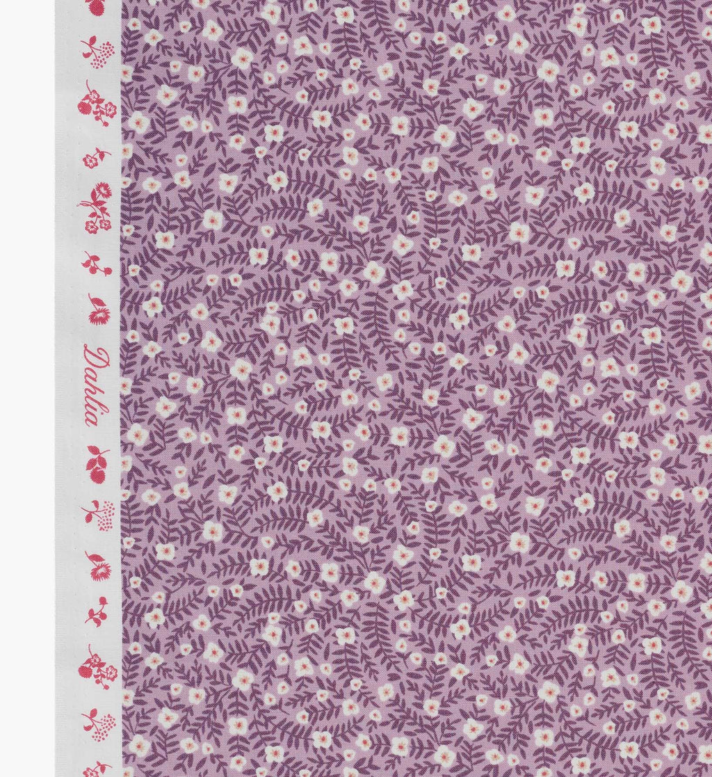 Cloverpaperco™ - Elodie Cotton Fabric - Lilac