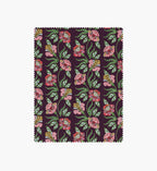 Cloverpaperco™ - Posy Cotton Fabric - Aubergine
