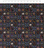 Cloverpaperco™ - Helena Cotton Fabric - Navy