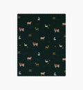 Cloverpaperco™ - Farm Animals Cotton Fabric - Evergreen