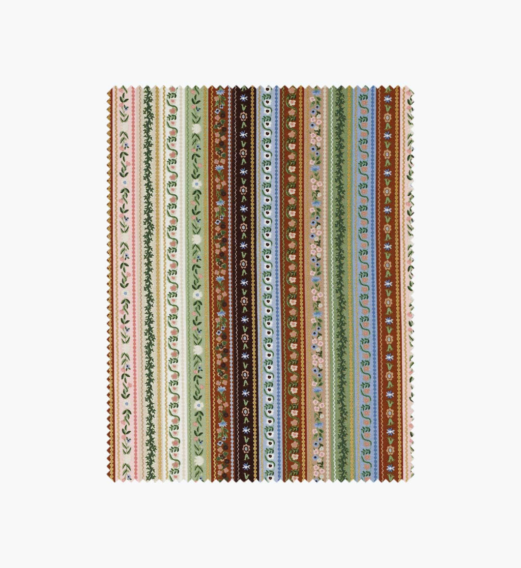 Cloverpaperco™ - Gemma Cotton Metallic Fabric - Multi II