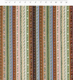 Cloverpaperco™ - Gemma Cotton Metallic Fabric - Multi II
