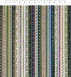 Cloverpaperco™ - Gemma Cotton Metallic Fabric - Cool