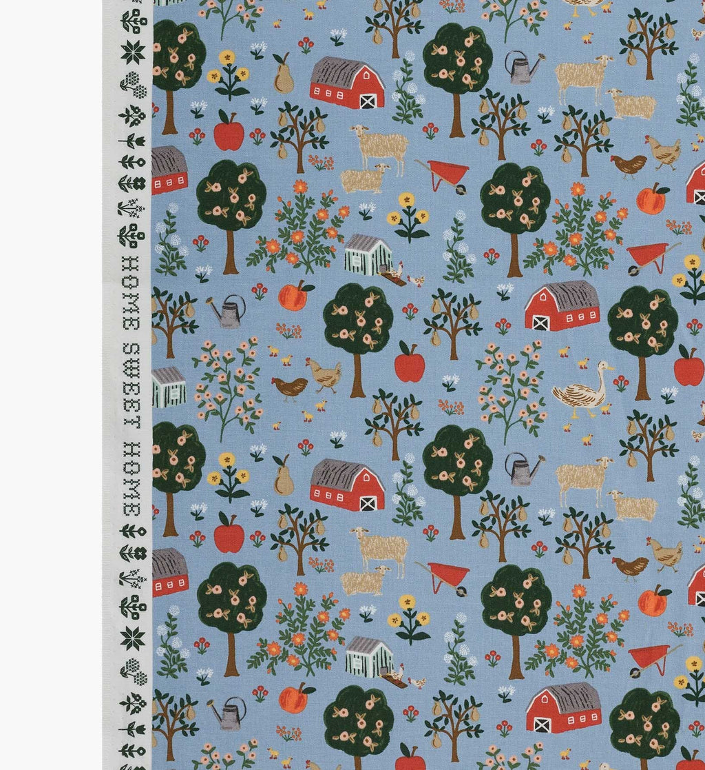 Cloverpaperco™ - Farmhouse Cotton Fabric - Slate