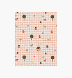 Cloverpaperco™ - Farmhouse Gingham Cotton Fabric - Pink