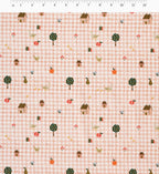 Cloverpaperco™ - Farmhouse Gingham Cotton Fabric - Pink