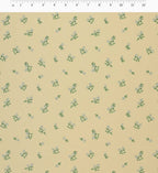 Cloverpaperco™ - Ditsy Hydrangea Cotton Fabric - Butter