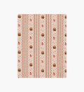 Cloverpaperco™ - Farmhouse Stripe Cotton Fabric - Pink