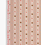 Cloverpaperco™ - Farmhouse Stripe Cotton Fabric - Pink