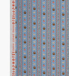 Cloverpaperco™ - Farmhouse Stripe Cotton Fabric - Slate