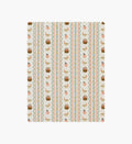 Cloverpaperco™ - Farmhouse Stripe Cotton Fabric - Cream