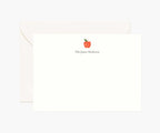 Cloverpaperco™ - Food & Drink Personalized Stationery - Apple