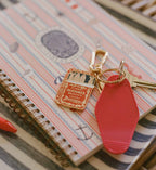 Cloverpaperco™ - Enamel Keychain - Sardines