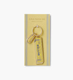 Cloverpaperco™ - Enamel Keychain - Butter Not Lose 'Em