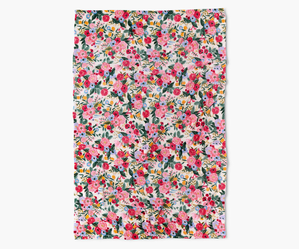 Cloverpaperco™ - Fleece Blanket - Garden Party