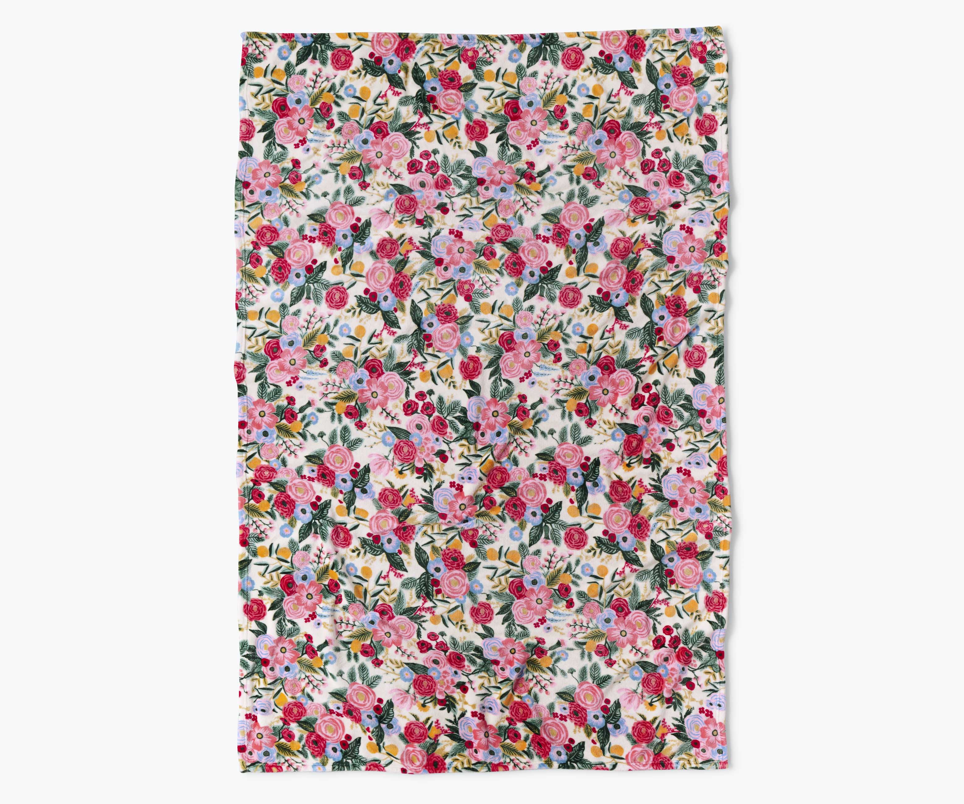 Cloverpaperco™ - Fleece Blanket - Garden Party
