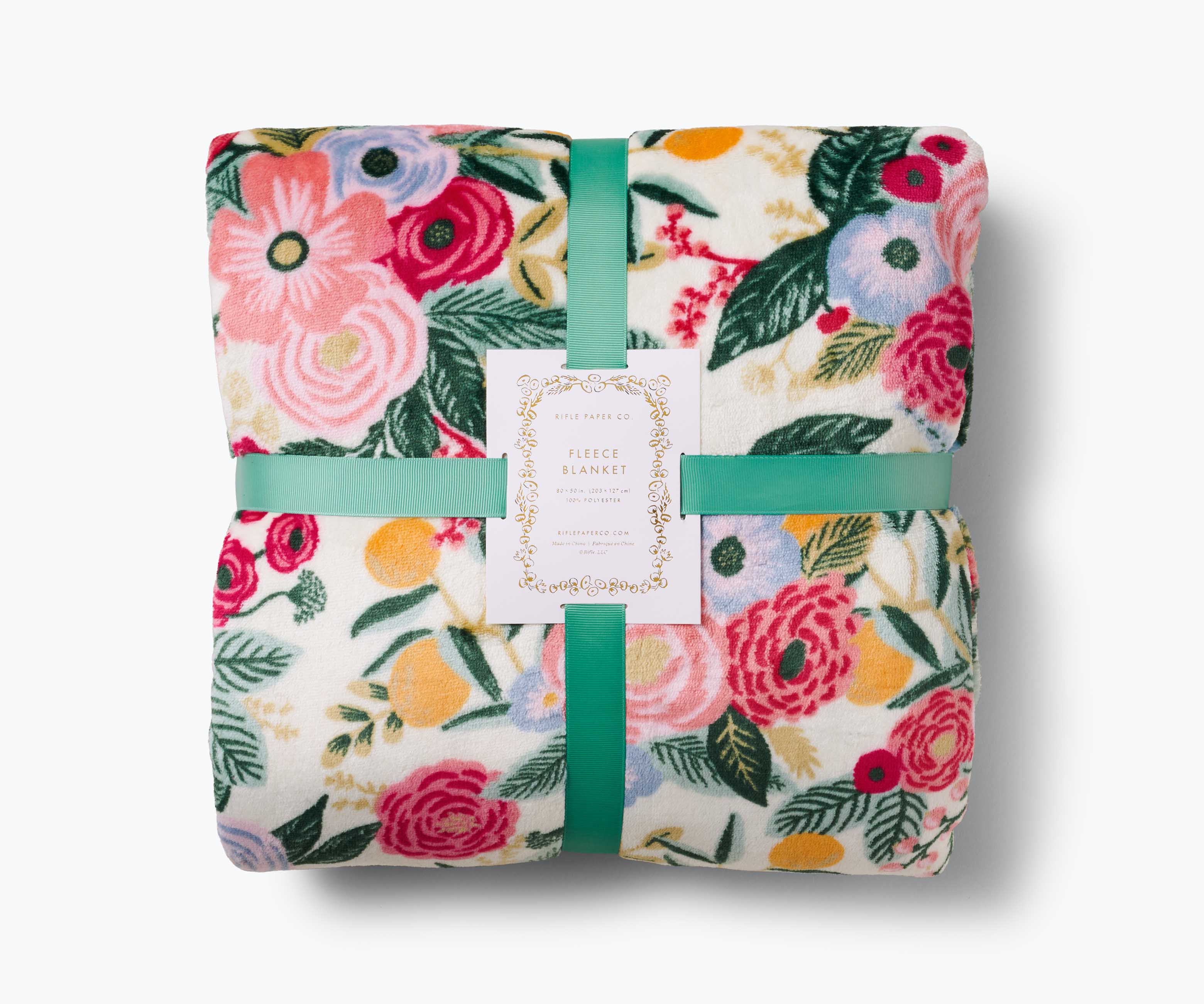 Cloverpaperco™ - Fleece Blanket - Garden Party