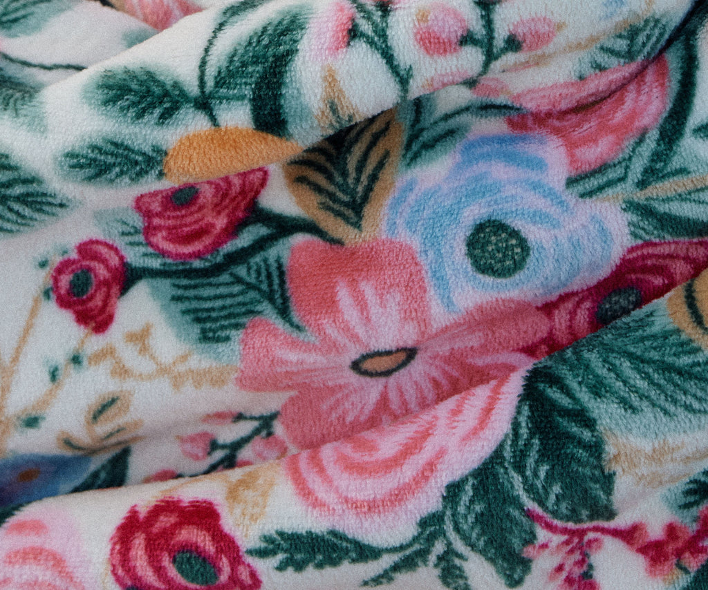 Cloverpaperco™ - Fleece Blanket - Garden Party